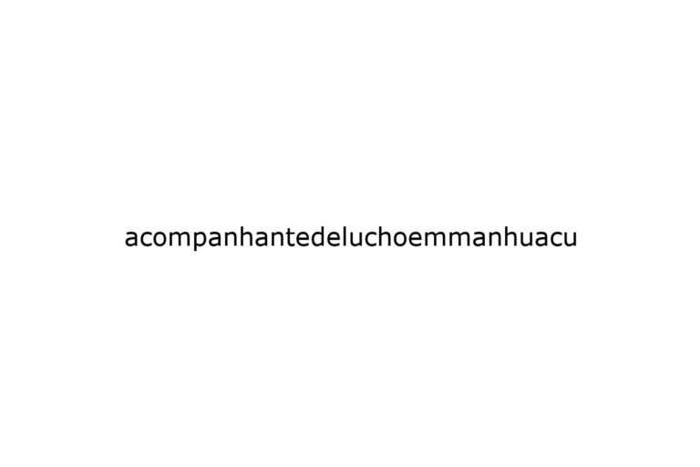 acompanhantedeluchoemmanhuacu