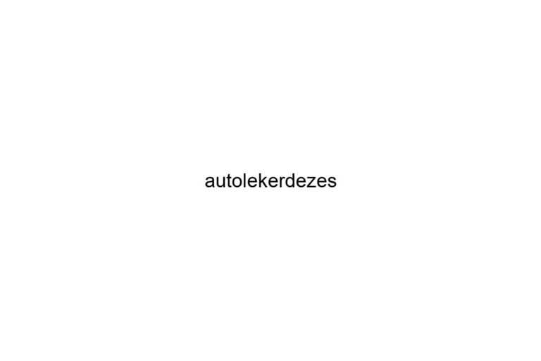 autolekerdezes