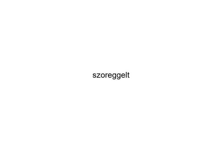 szoreggelt