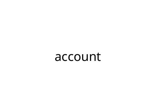 account