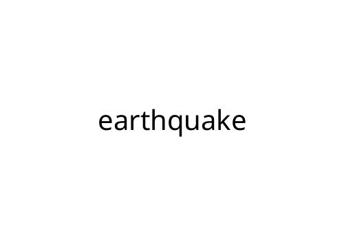 earthquake
