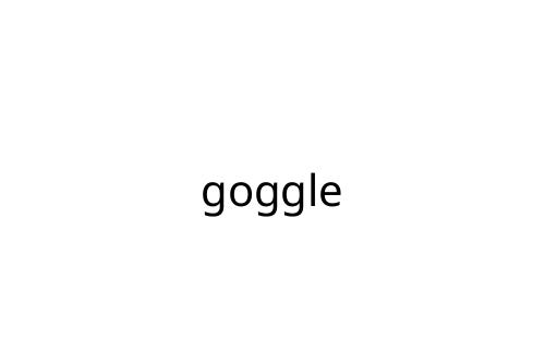 goggle