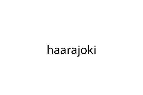 haarajoki