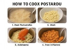 how to cook fostardu