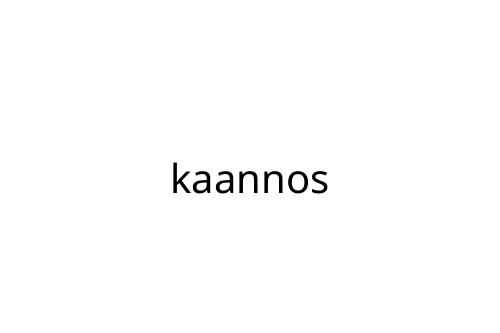 kaannos