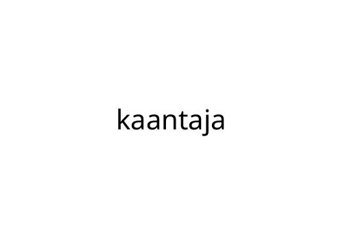 kaantaja