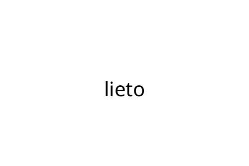 lieto