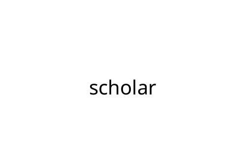 scholar