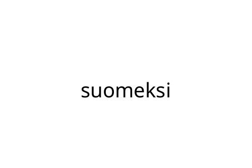 suomeksi