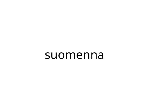 suomenna