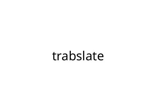 trabslate