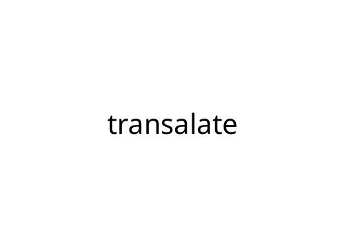 transalate