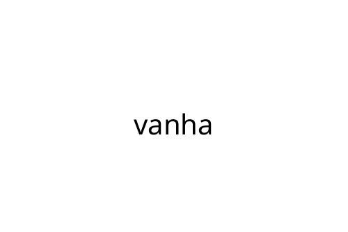 vanha