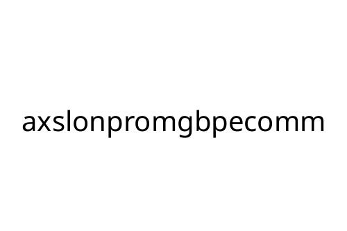 axslonpromgbpecomm