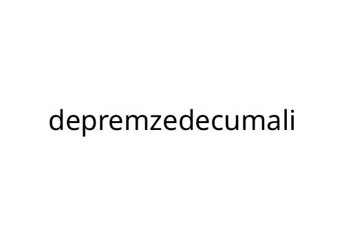 depremzedecumali