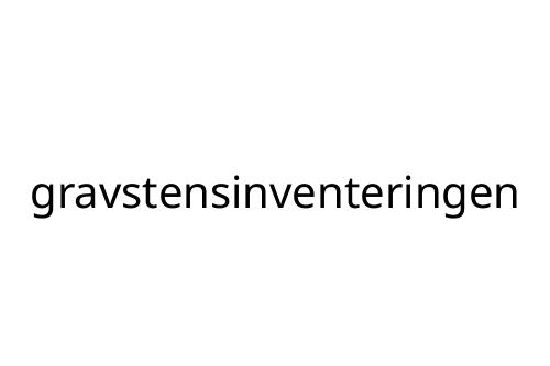 gravstensinventeringen