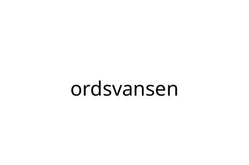 ordsvansen