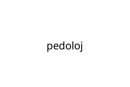 pedoloj