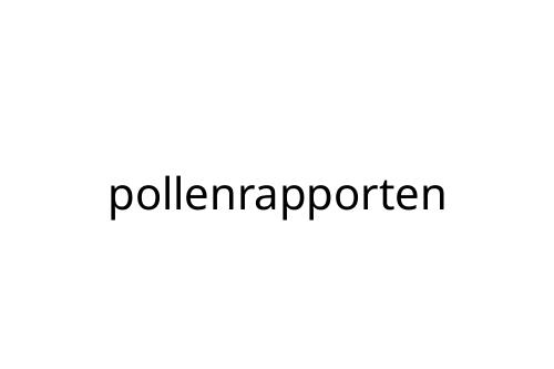 pollenrapporten