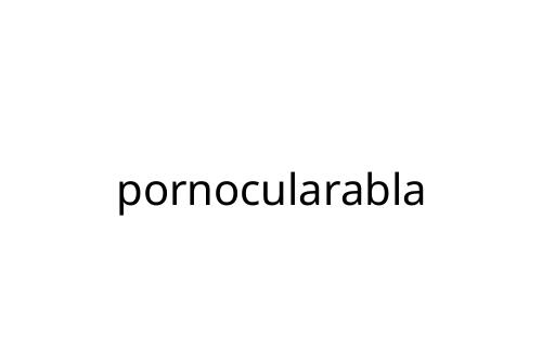pornocularabla