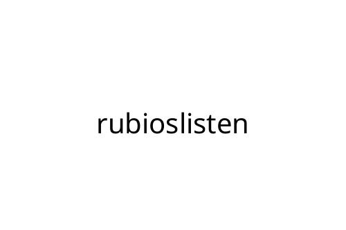 rubioslisten