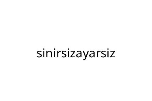 sinirsizayarsiz