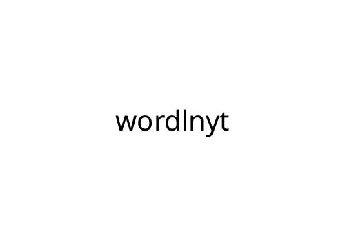 wordlnyt
