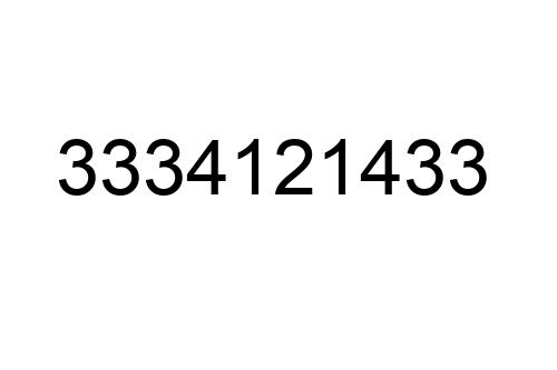 3334121433