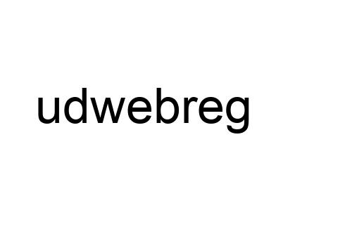 udwebreg