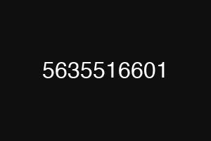 5635516601