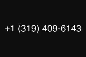 +1 (319) 409-6143