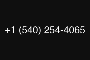+1 (540) 254-4065