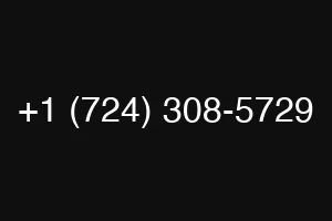 +1 (724) 308-5729